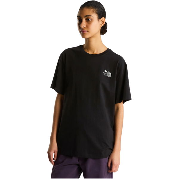 2026 The North Face Natutal High Society T-Shirt NF0A8JPQ - Black